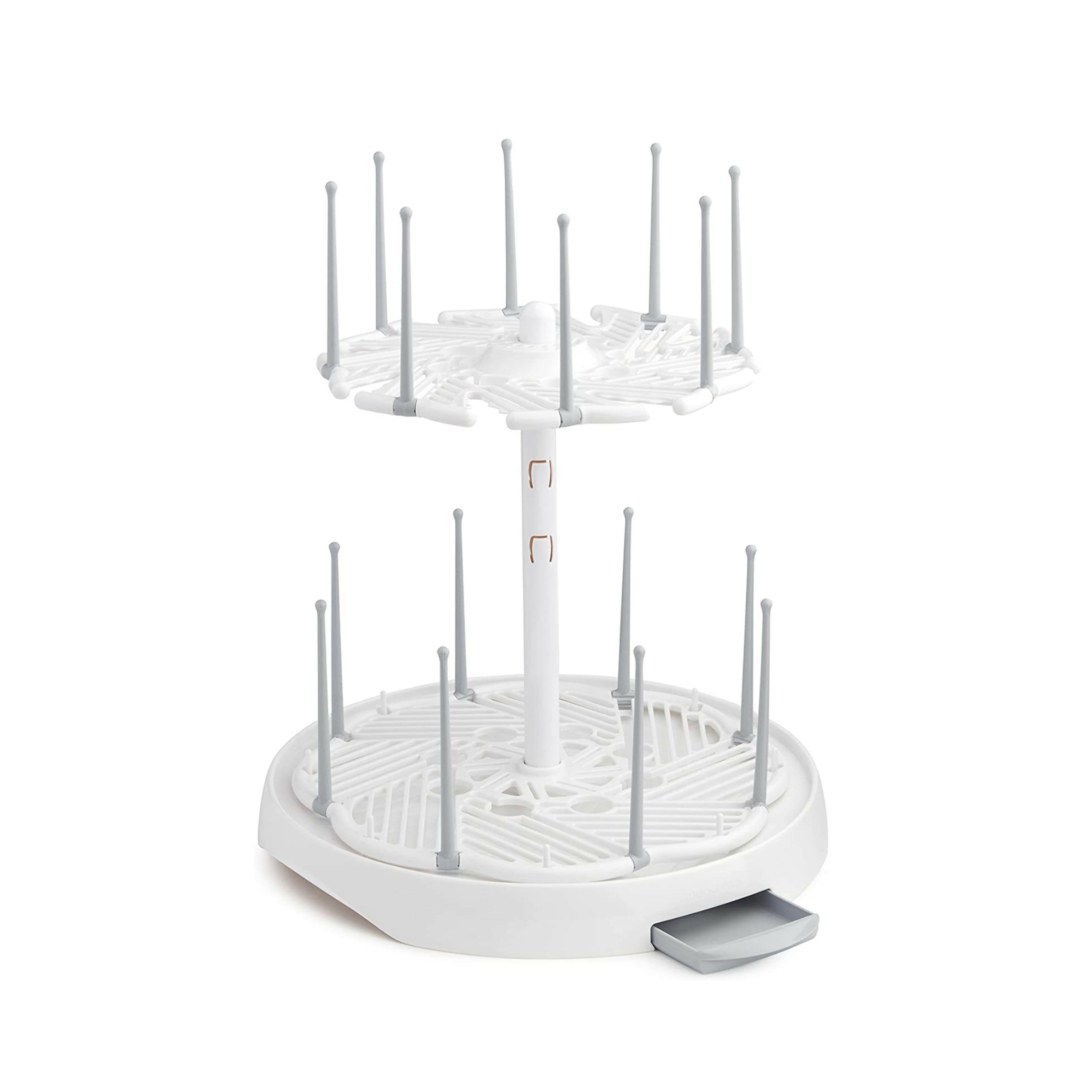 Munchkin High Capacity Drying Rack for Baby Bottles and Accessories, W