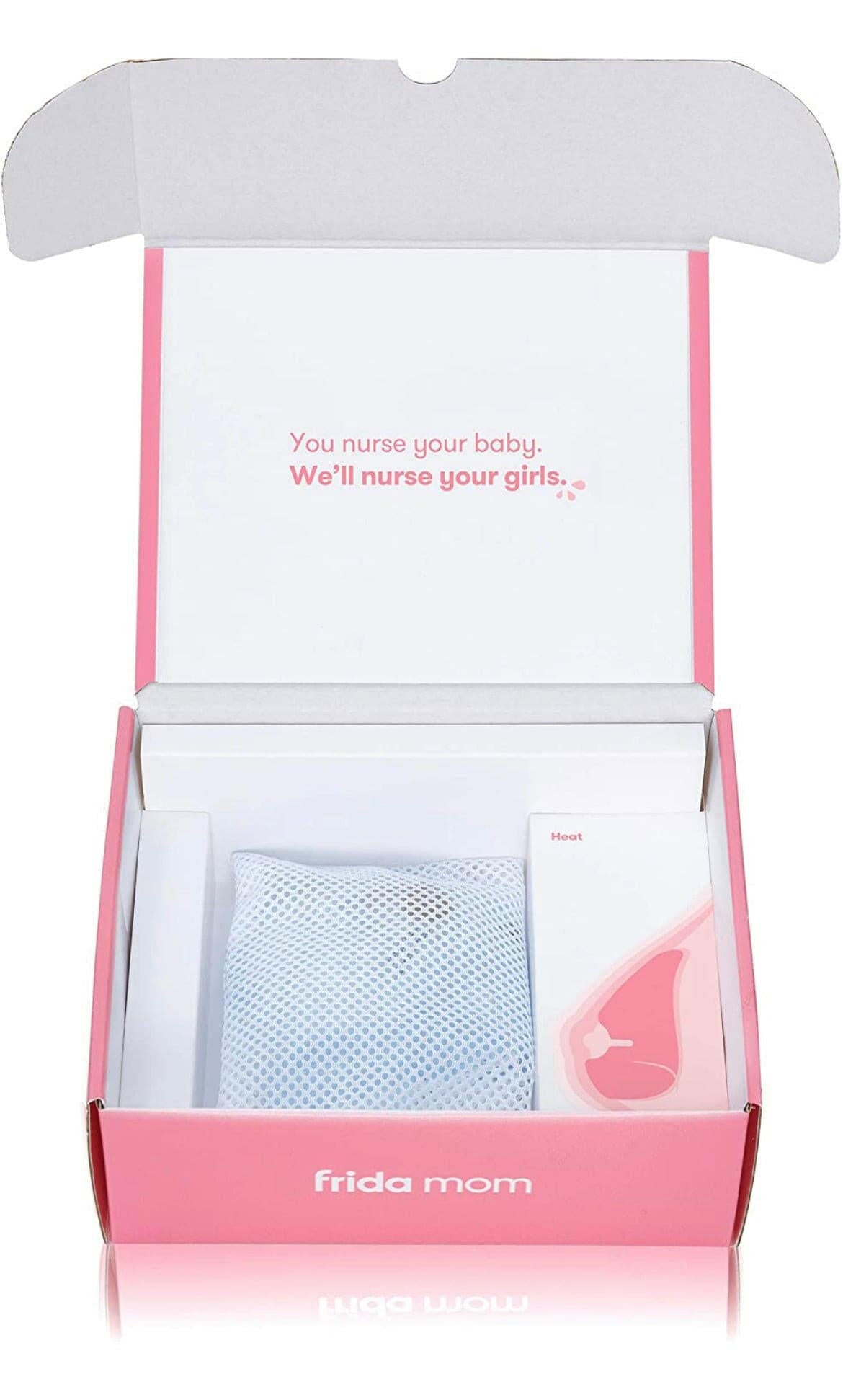 Breast Care Kit 9 PC, 2-in-1 Lactation Massager, Breast Warmers, Breast Mask for Hydration and Lactation by Frida Mom.