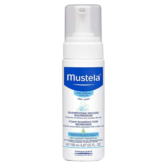 Mustela Foam Shampoo For Newborns With Avocado 150ml.