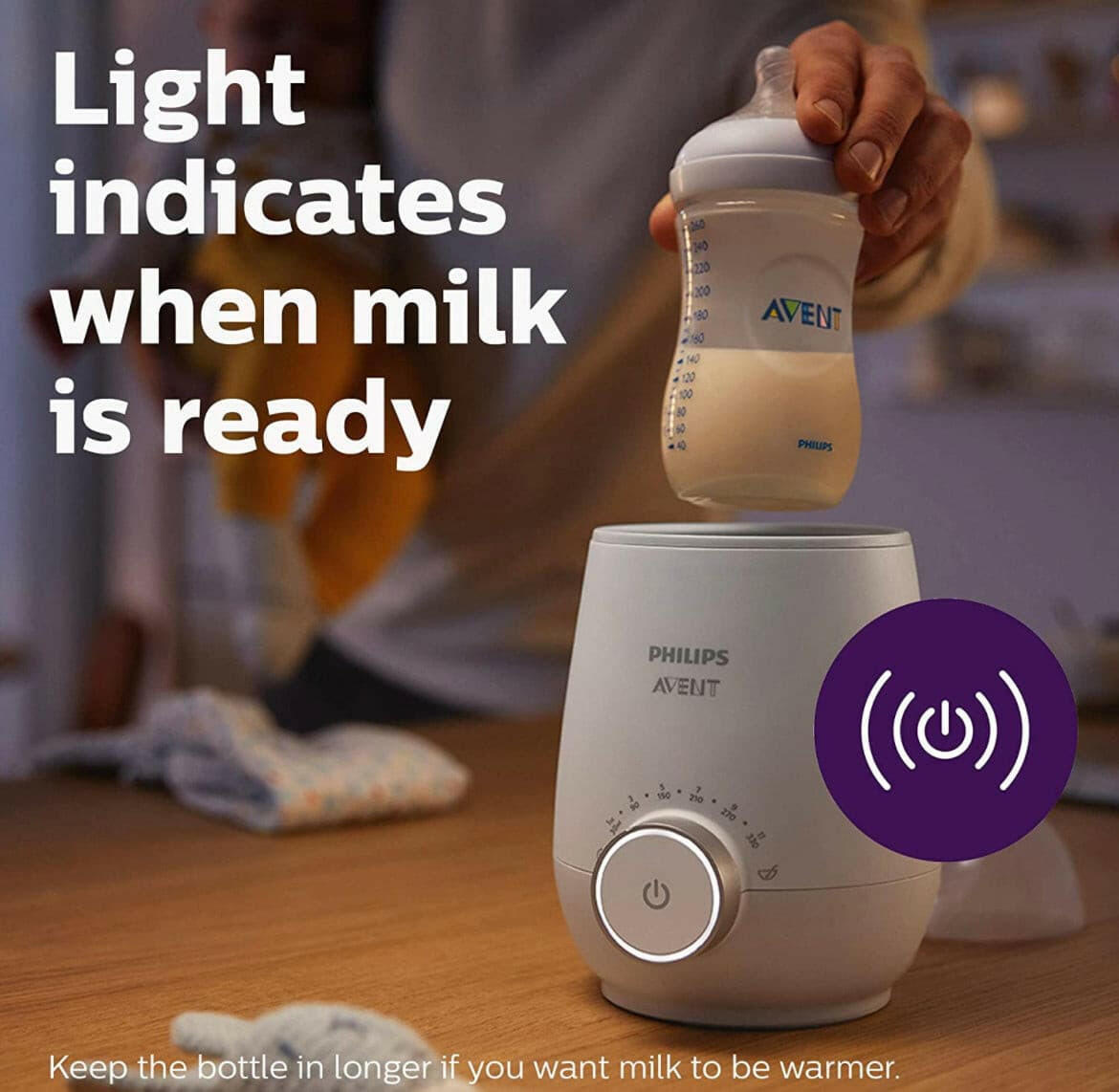 Baby Bottle Warmer With Auto Shut-Off by Philips AVENT.