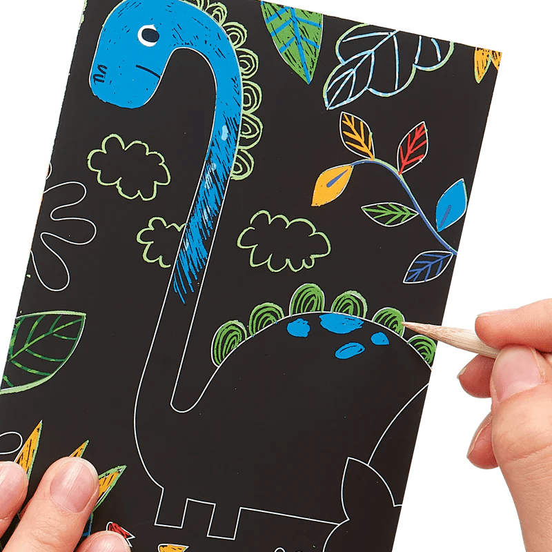 Mini Scratch & Scribble - Dino Days by Ooly.