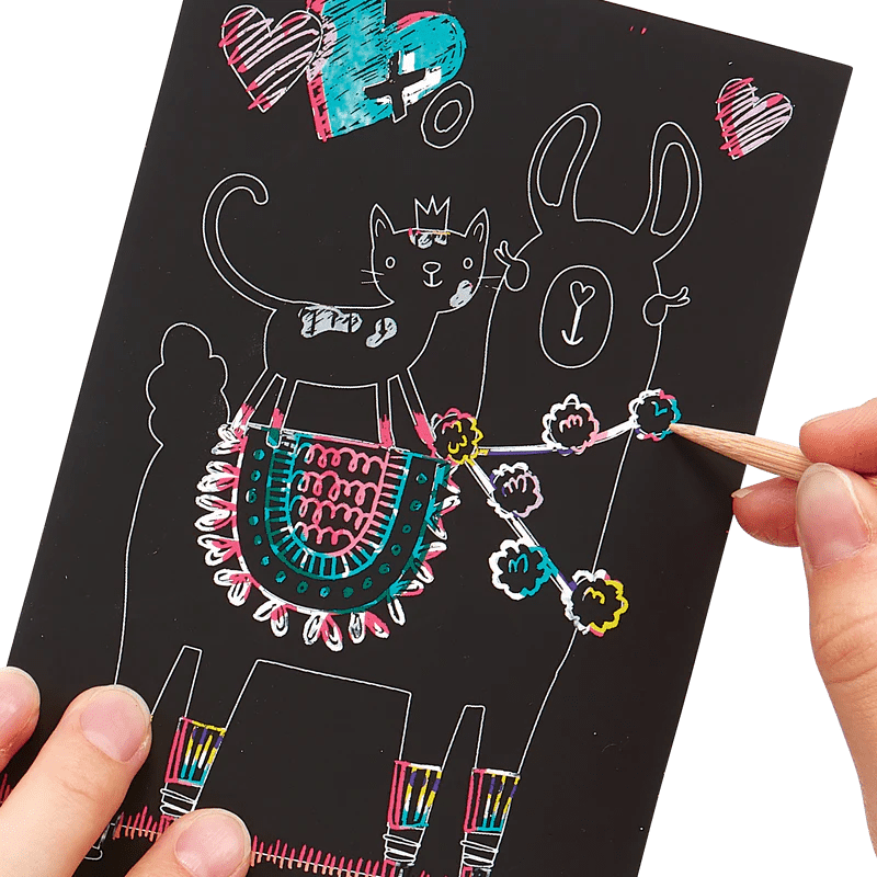Mini Scratch & Scribble - Funtastic Friends.