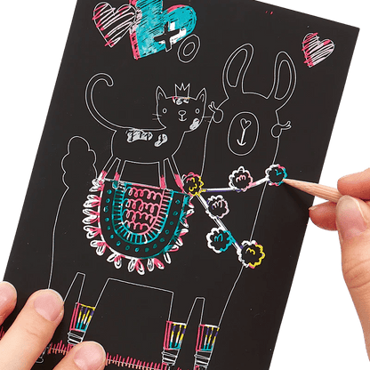 Mini Scratch & Scribble - Funtastic Friends.