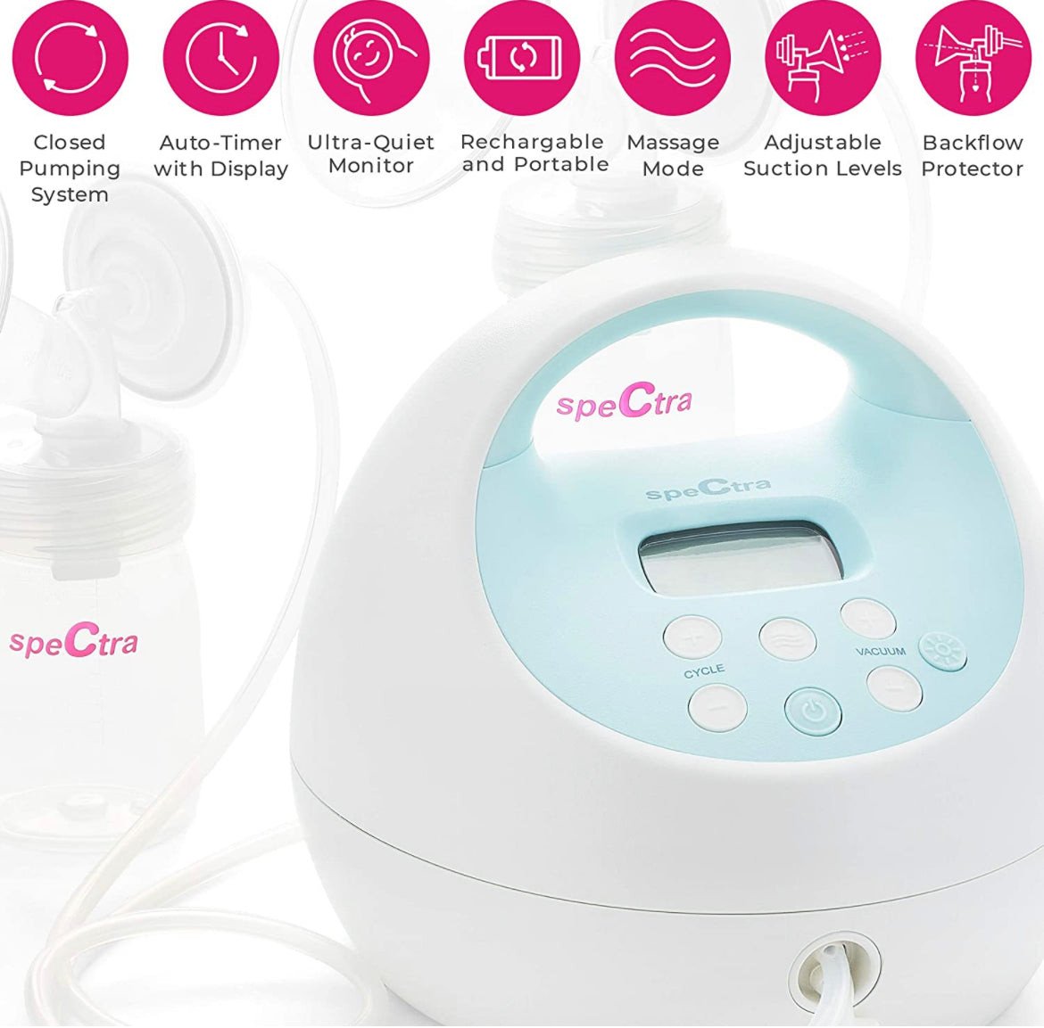 Spectra S1 Plus Hospital Grade Electric Breast Pump for Breastfeeding.
