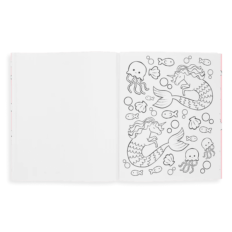Coloring Book - Enchanting Unicorns.