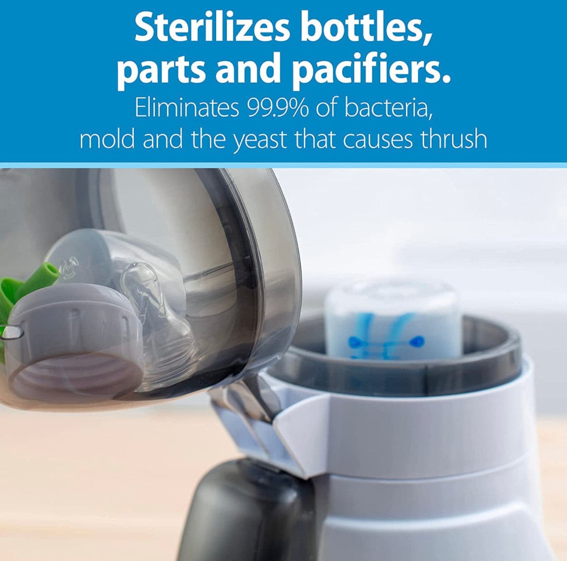 Dr. Brown’s Deluxe Baby Bottle Warmer and Sterilizer.