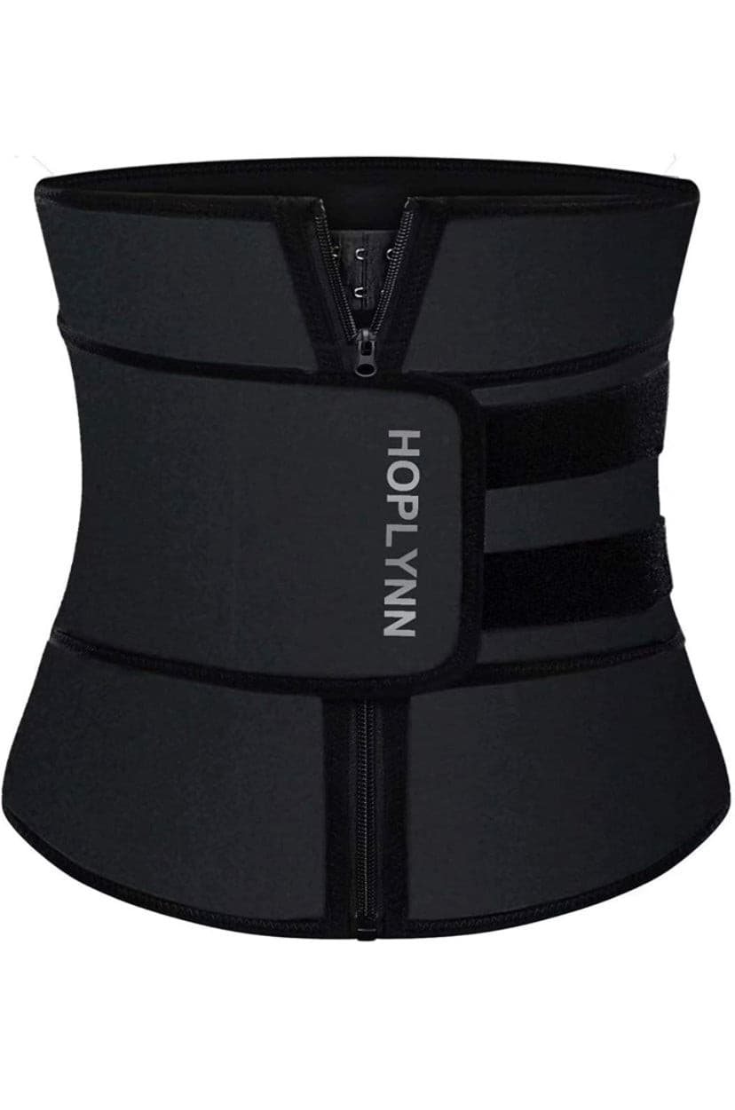 Hoplynn Waist Trainer Neoprene Sweat Corset - Black - Multi Sizes