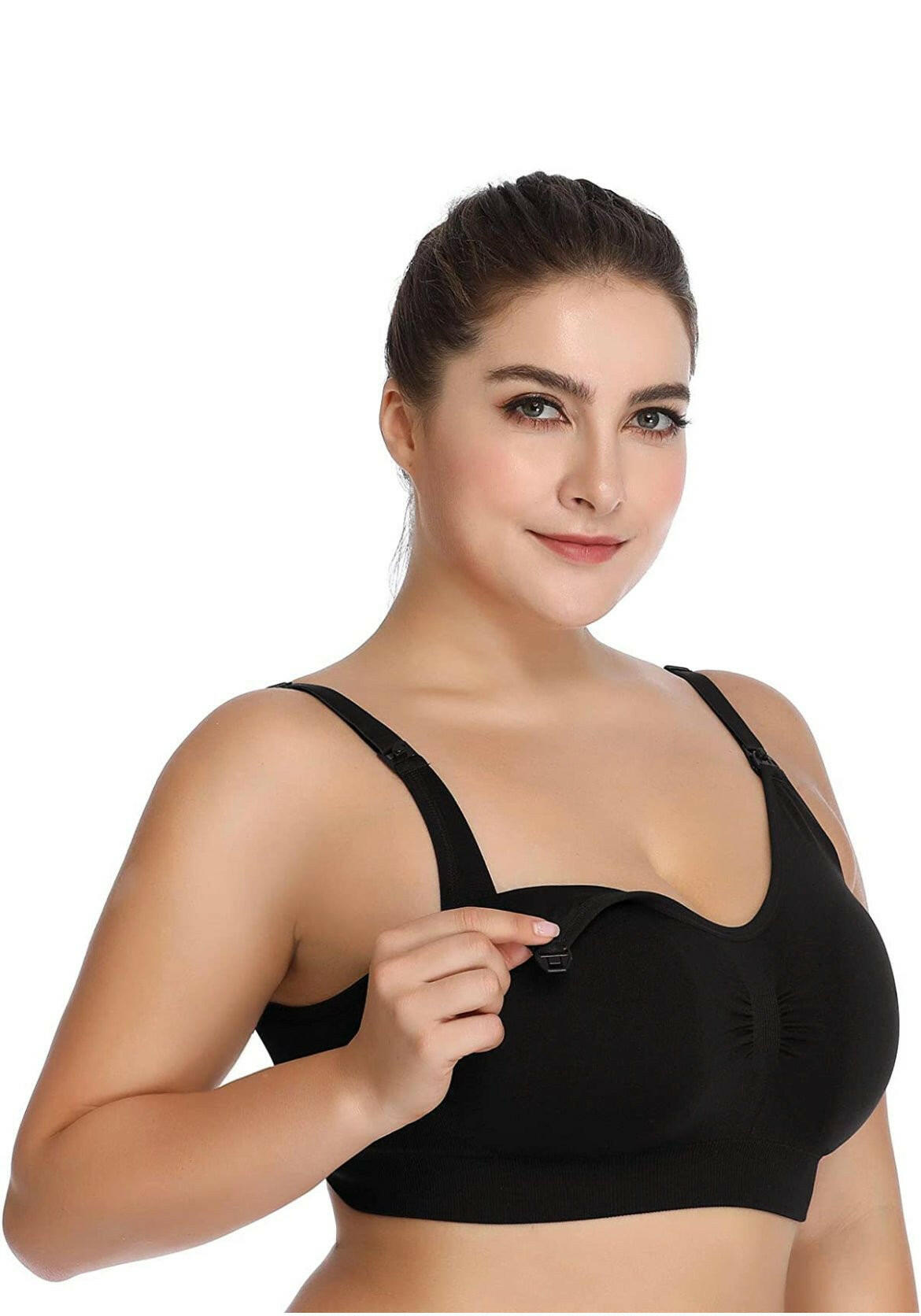 Lataly Womens Seamless Nursing Bra for Breastfeeding.