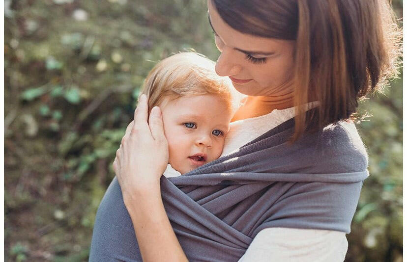 Baby Wrap Carrier All in 1 Stretchy Baby Wraps.