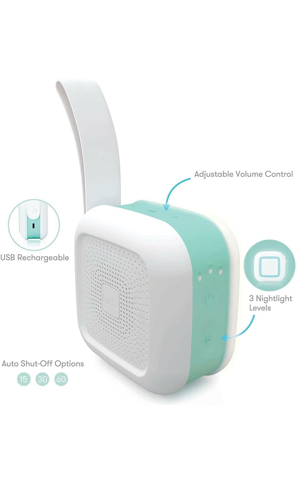 White Noise Machine with Soothing Sounds by frida baby.