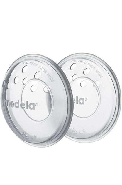 Medela SoftShells Breast Shells for Sore Nipples for Pumping or Breastfeeding, Discreet Breast Shells, Flexible and Easy to Wear, Made Without BPA.