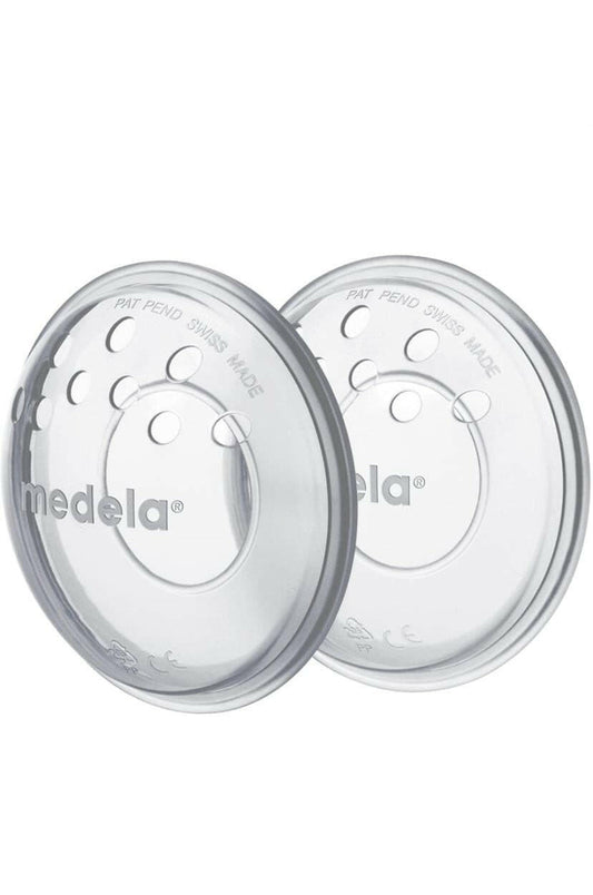 Medela SoftShells Breast Shells for Sore Nipples for Pumping or Breastfeeding, Discreet Breast Shells, Flexible and Easy to Wear, Made Without BPA.