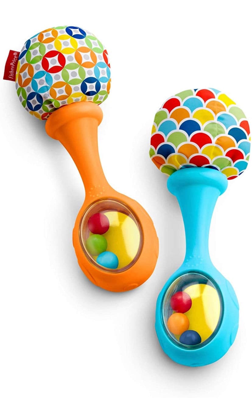 Fisher Price Shake Rattle And Rock Maracas - Multi Colors