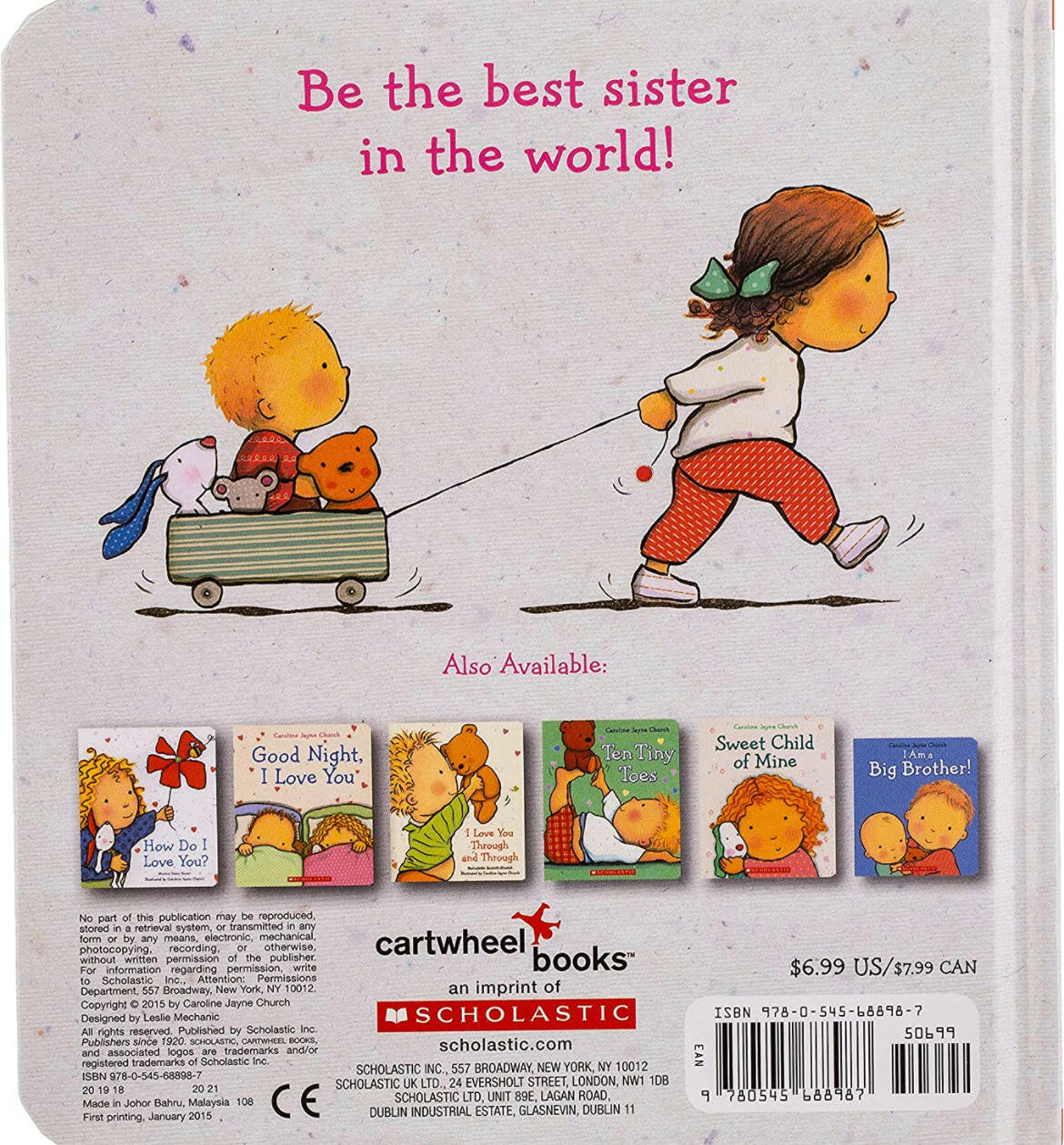 I Am a Big Sister (Caroline Jayne Church).