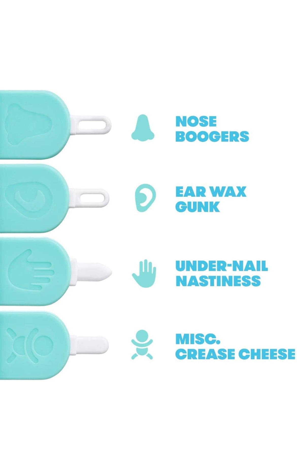 3-in-1 Baby Nose Boogers and Ear Wax Picker by FridaBaby.