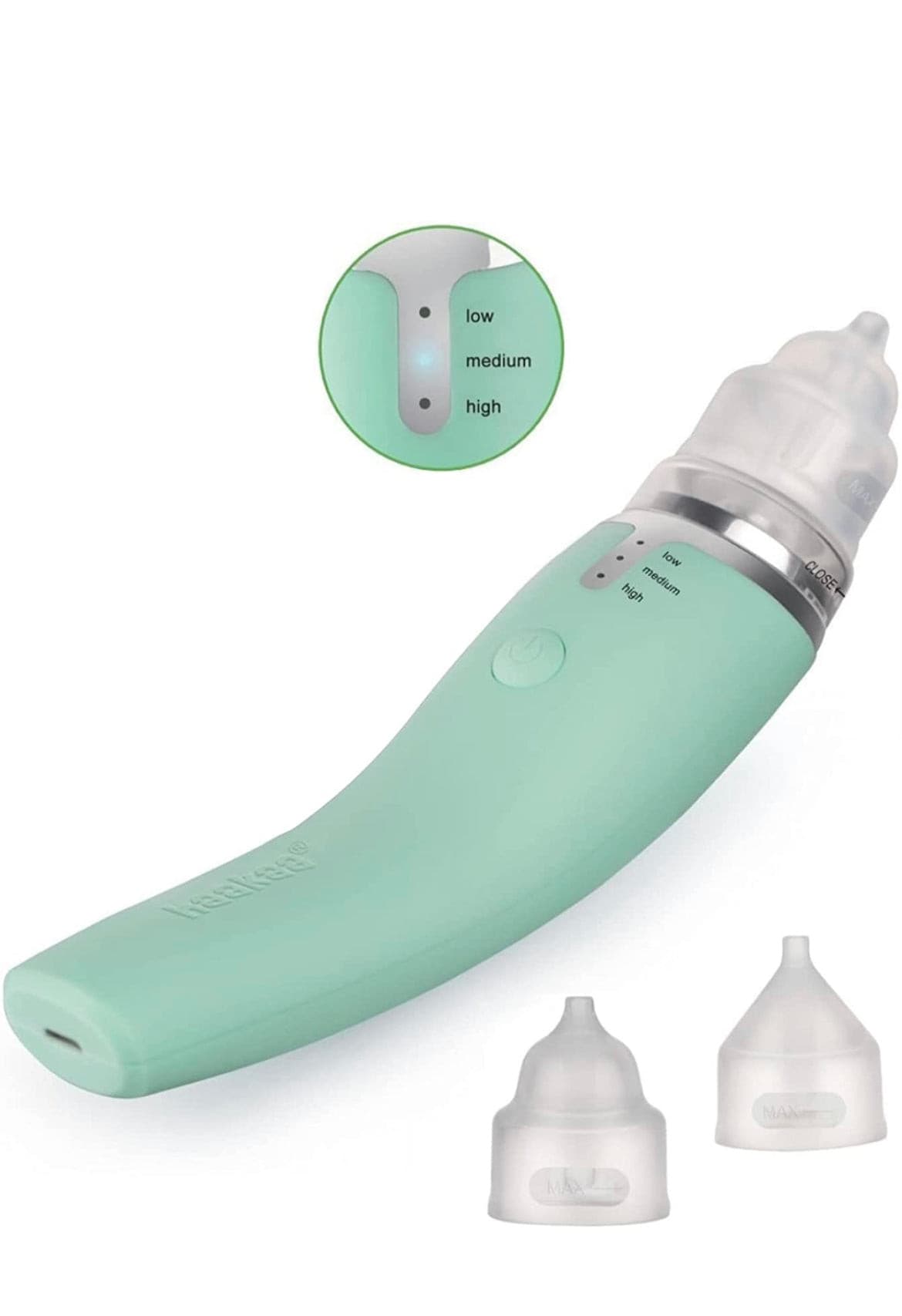 Electric Baby Nasal Aspirator, USB Rechargeable by Haakaa.
