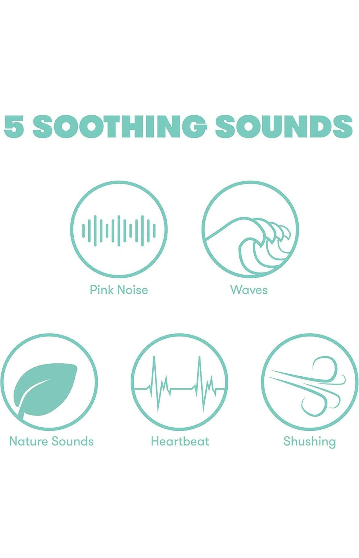 White Noise Machine with Soothing Sounds by frida baby.