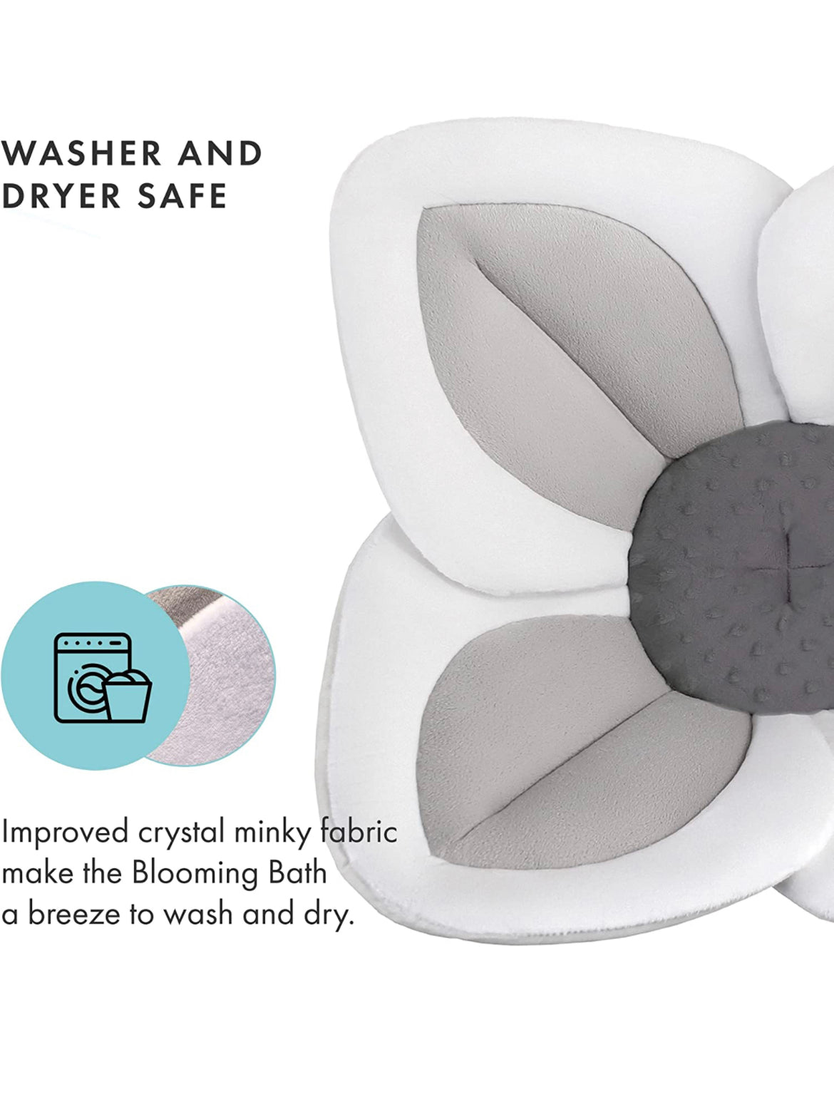 Blooming Bath Lotus - Baby Bath Seat for Sink - Premium Baby Bathtub - Newborn Bath Baby Essentials.
