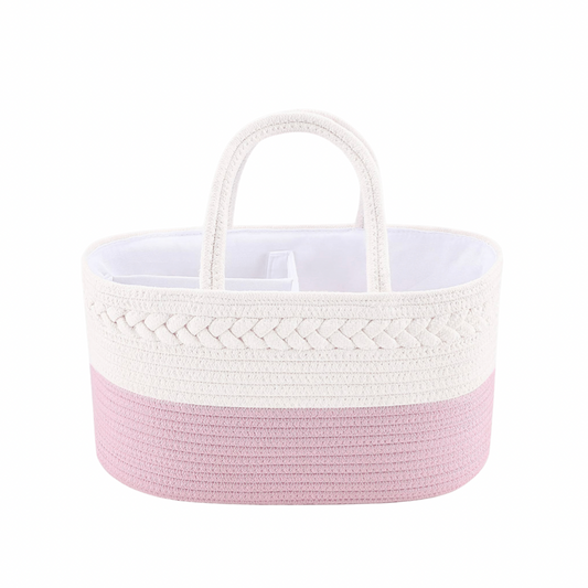 diaper caddy organizer - Pink