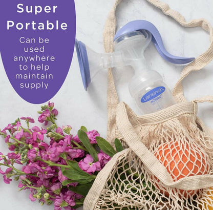 Lansinoh Manual Breast Pump, Hand Pump for Breastfeeding.