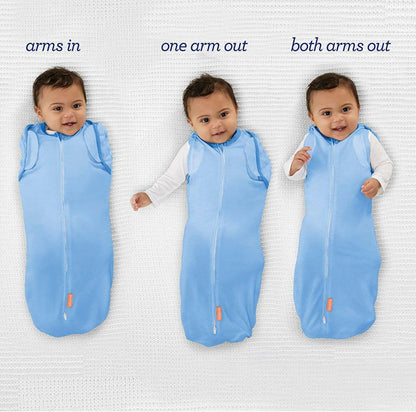 SwaddleMe Arms Free Convertible Pod – Size Large, 4-6 Months, 2-Pack.