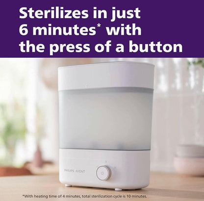 Philips AVENT Baby Bottle Sterilizer with Dryer.