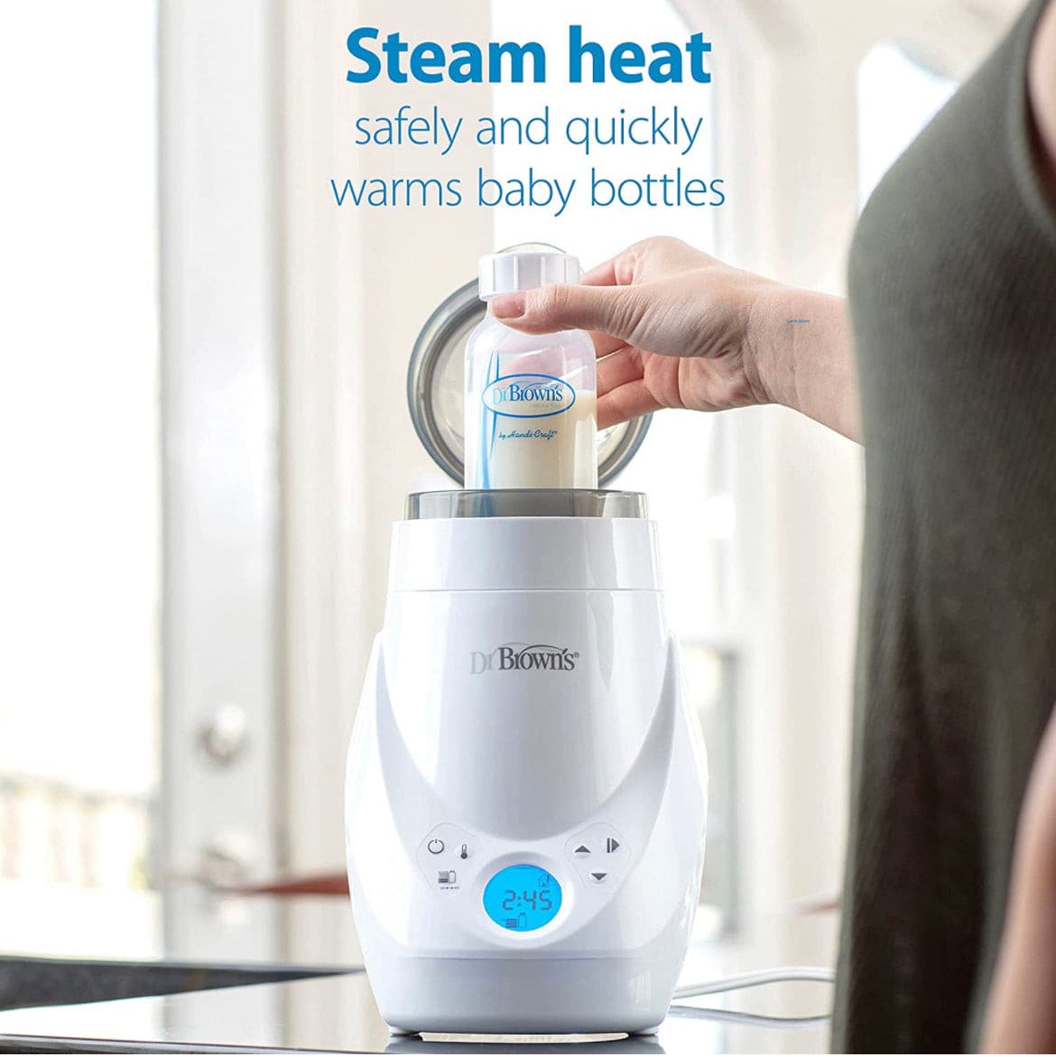 Dr. Brown’s Deluxe Baby Bottle Warmer and Sterilizer.