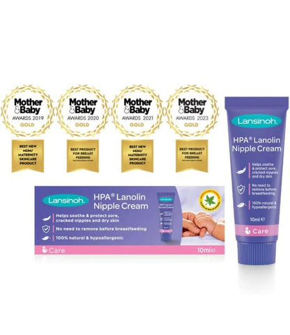 Lansinoh HPA Lanolin Nipple Cream for Sore Nipple 10ml.
