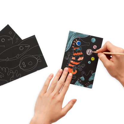 Mini Scratch & Scribble - Friendly Fish.