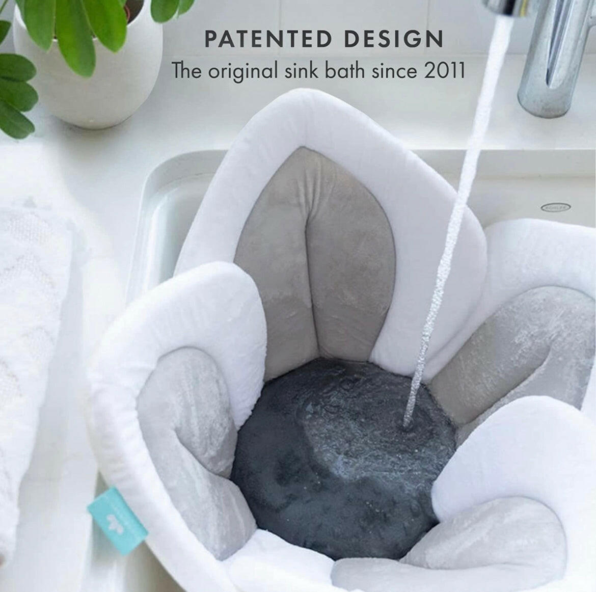Blooming Bath Lotus - Baby Bath Seat for Sink - Premium Baby Bathtub - Newborn Bath Baby Essentials.