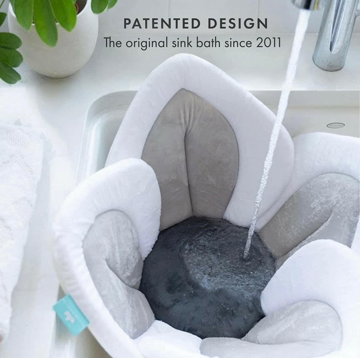 Blooming Bath Lotus - Baby Bath Seat for Sink - Premium Baby Bathtub - Newborn Bath Baby Essentials.