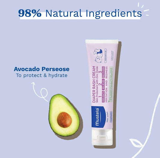 Mustela Baby Diaper Rash Cream.