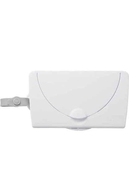Ubbi On The Go Wipe Holder Baby Gift, White.