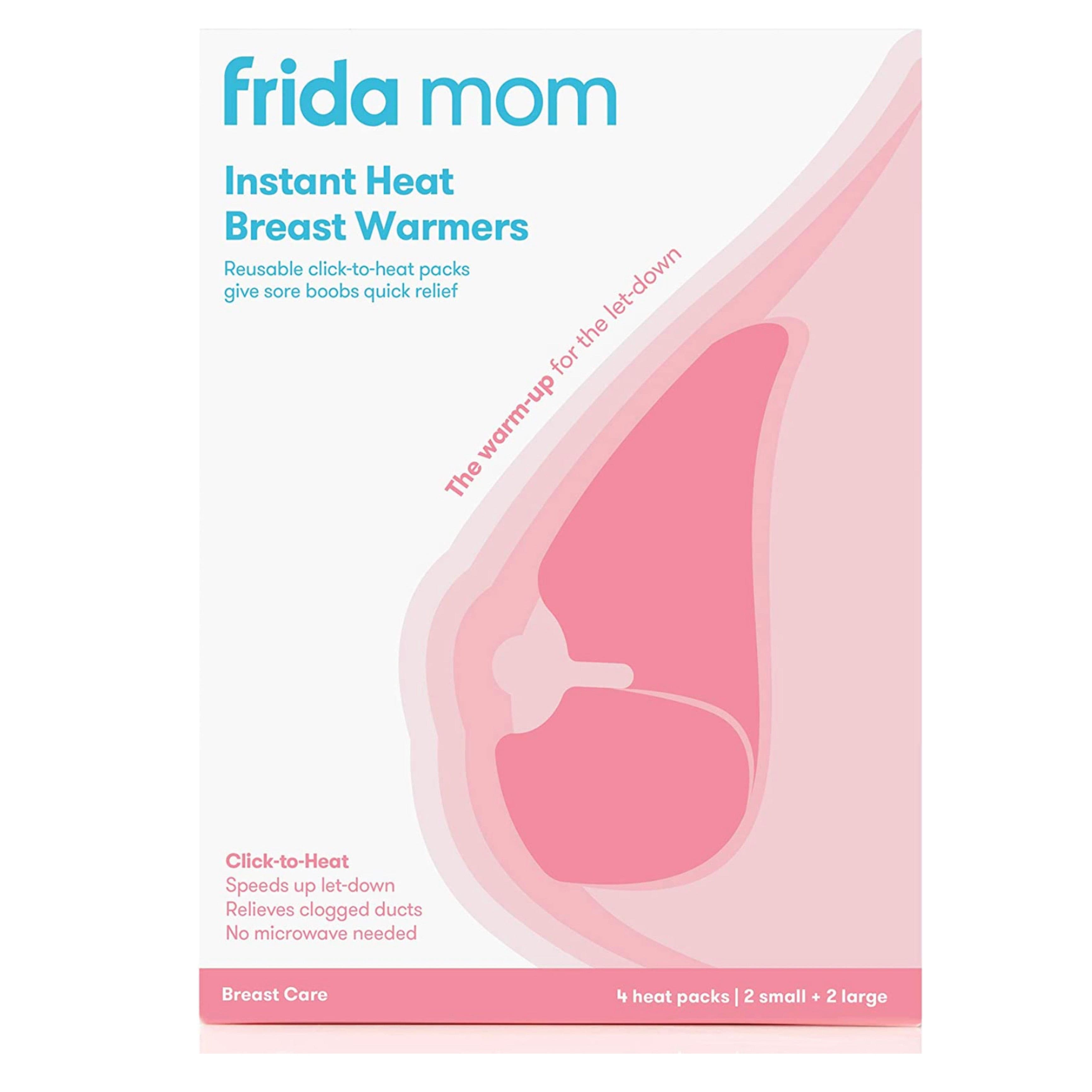 Frida Mom Instant Heat Reusable Breast Warmers - Reusable.