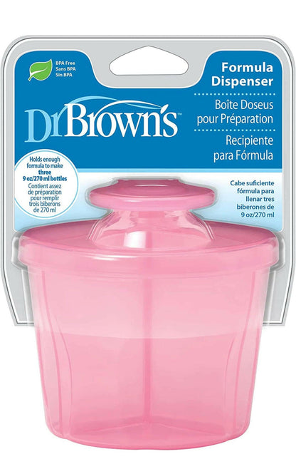 Dr. Brown's Travel Formula Dispenser with Lid.