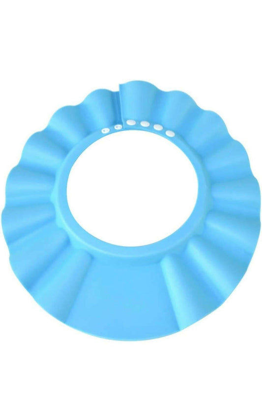 Safe Shampoo Shower Bathing Protection Bath Cap Soft Adjustable Visor Hat.