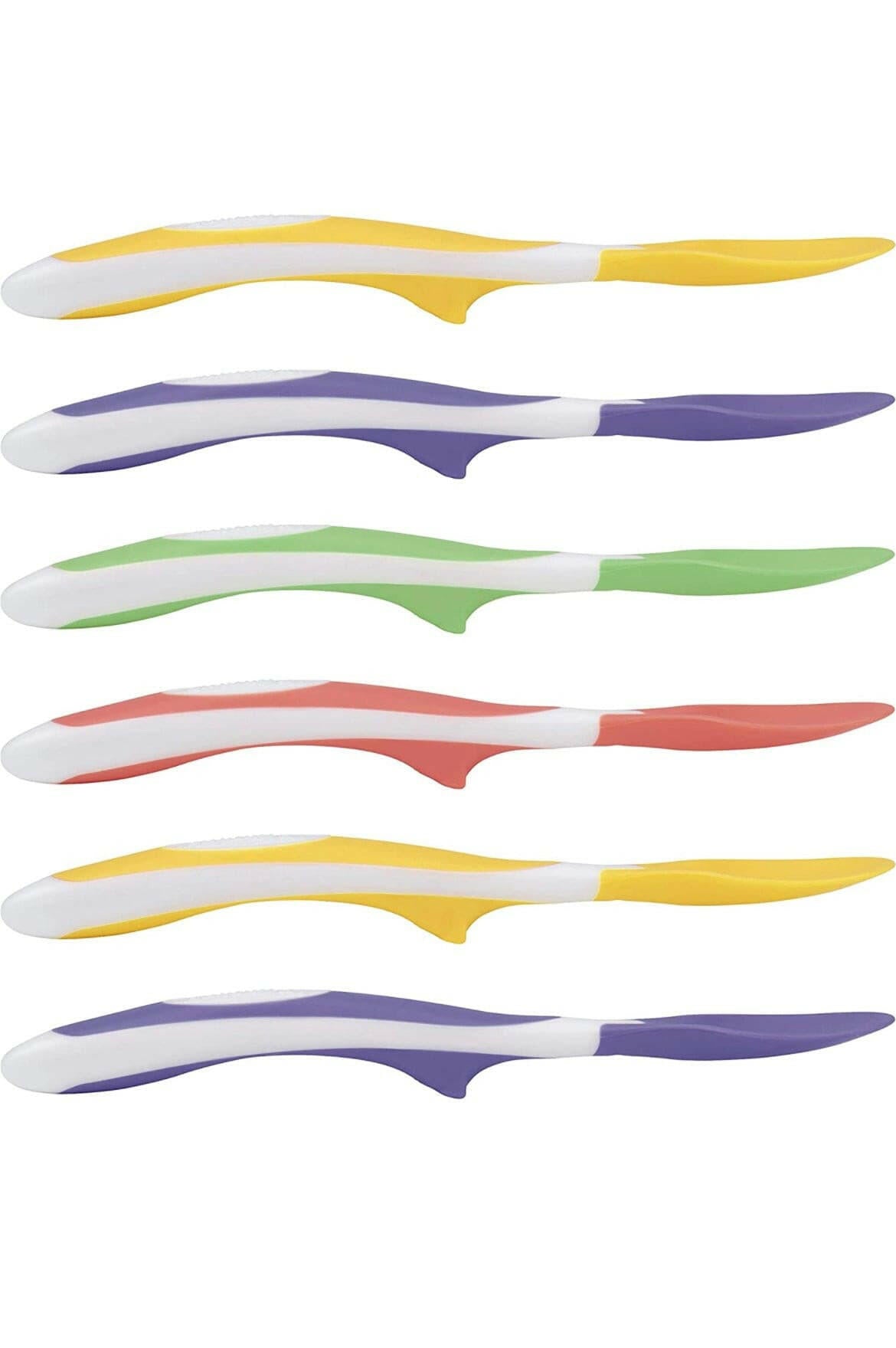 Soft-Tip Baby Feeding Spoons by Dr. Brown, 6 Pack.