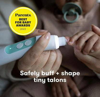 Frida Baby Electric Nail Trimmer Kit for Newborn, Toddler, LED Light, Storage Case.