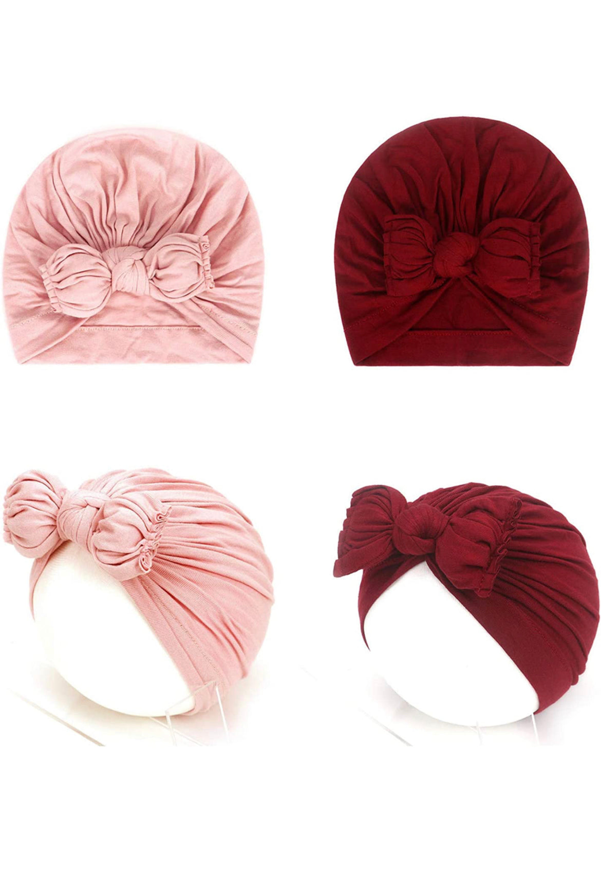 Baby Girls Turban ,Hat Hair Accessories 3-36M.