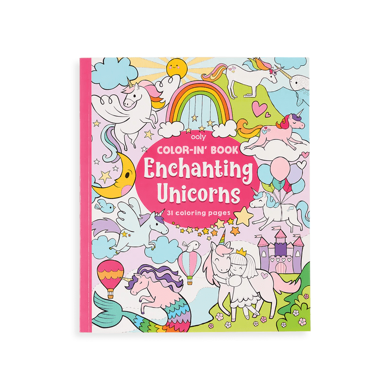 Coloring Book - Enchanting Unicorns.