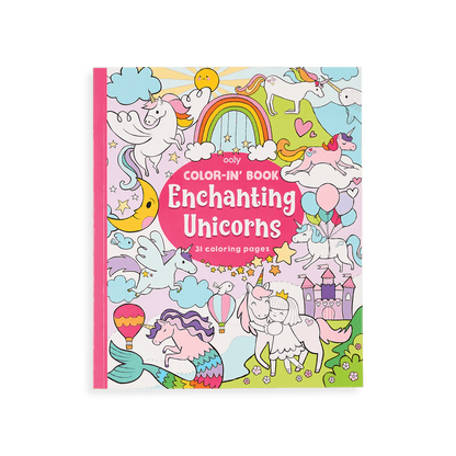 Coloring Book - Enchanting Unicorns.