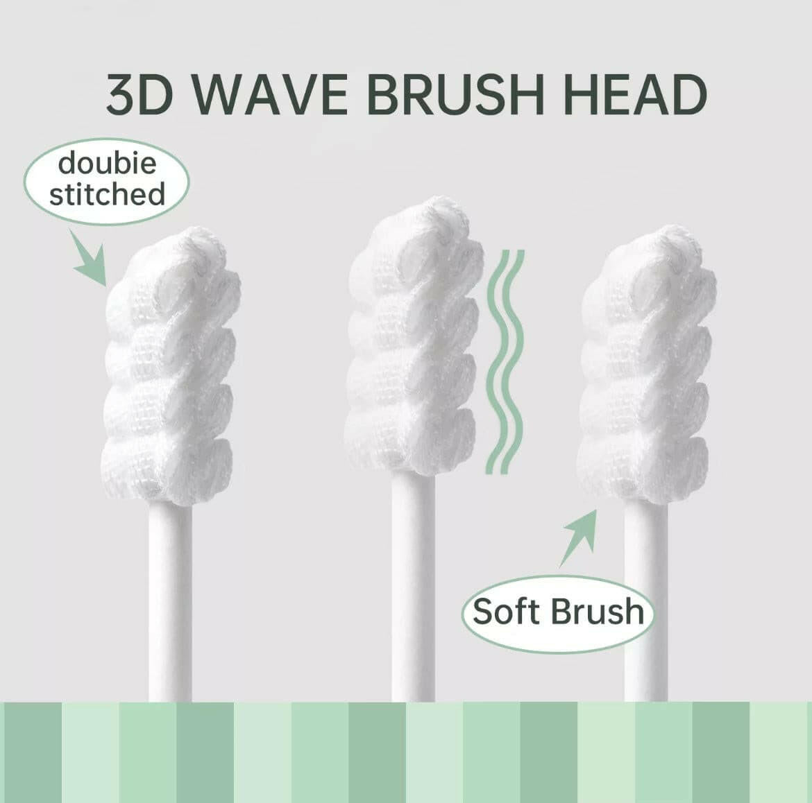 48 PCS Disposable Baby Tongue Cleaner for 0-36 Months