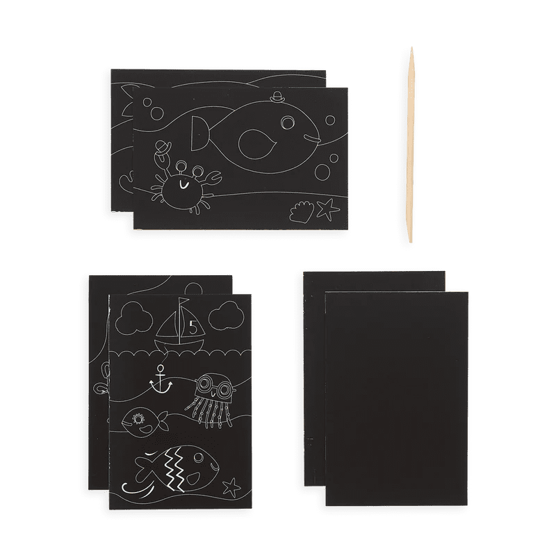 Mini Scratch & Scribble - Friendly Fish.