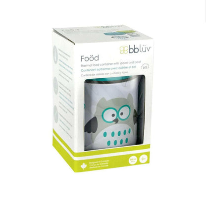 BBLUV Foöd - Thermal food container with spoon.