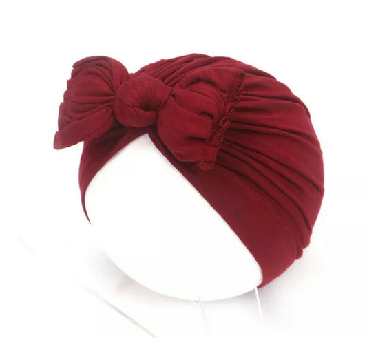 Baby Girls Turban, Hat Hair Accessories 3-36 Months.